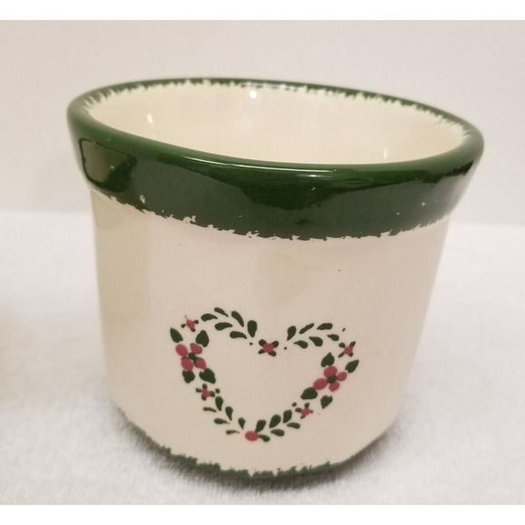 Signed B&B ceramic two piece dip chiller crock set cocktails EUC - Picture 5 of 8